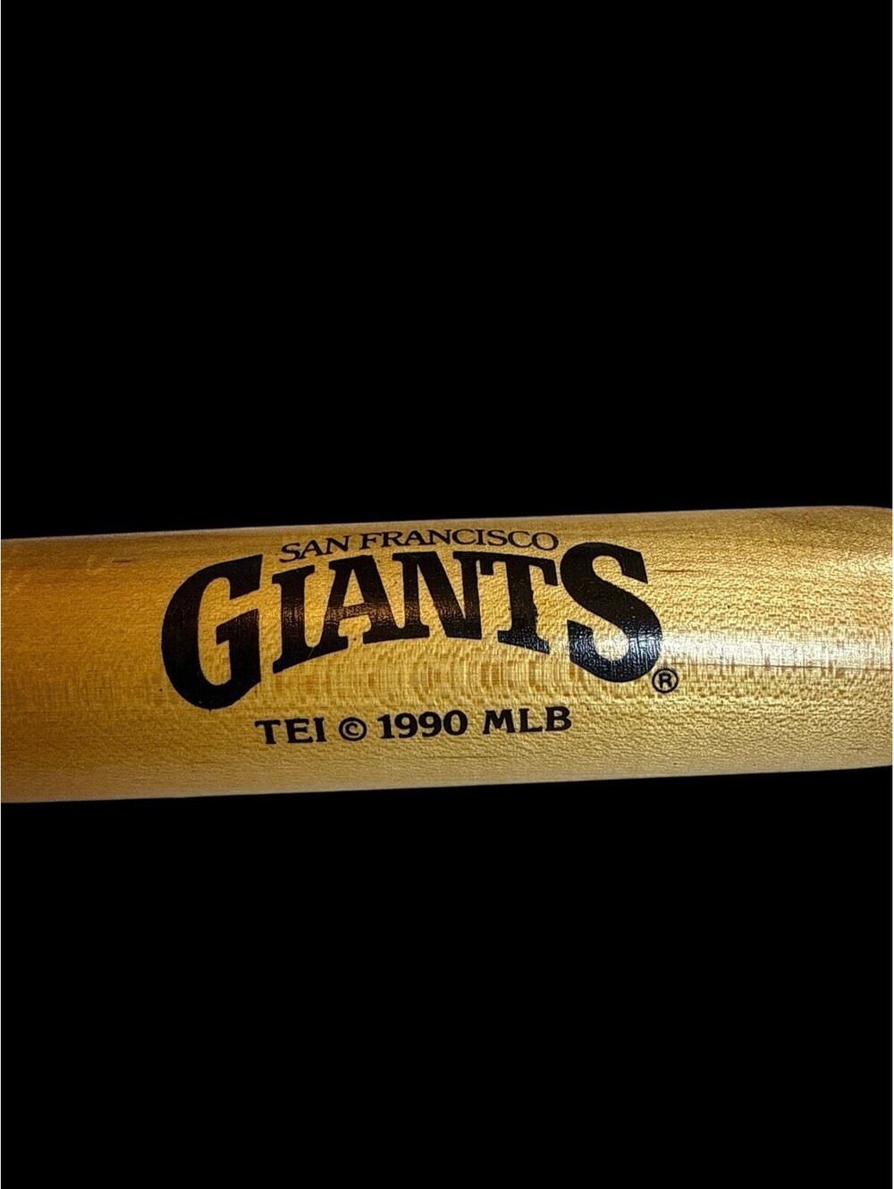 Vintage 1990 San Francisco Giants MLB TEI 18" Mini Wood Souvenir Baseball Bat